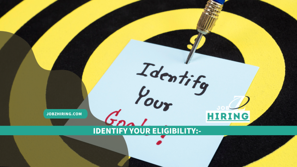 Identify Your Eligibility:-