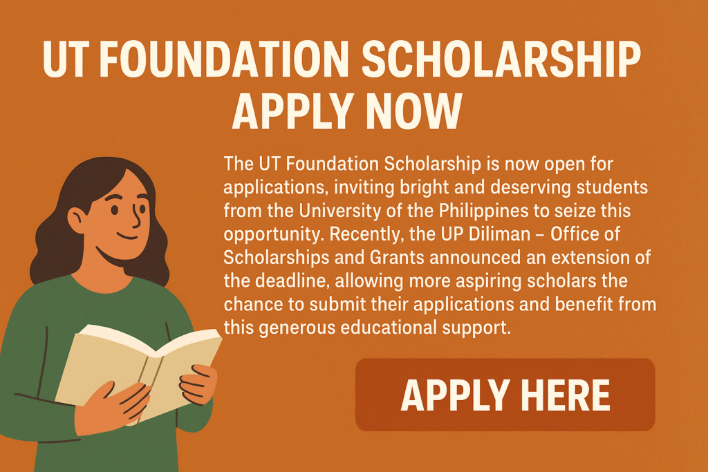 UT Foundation Scholarship | Apply Now